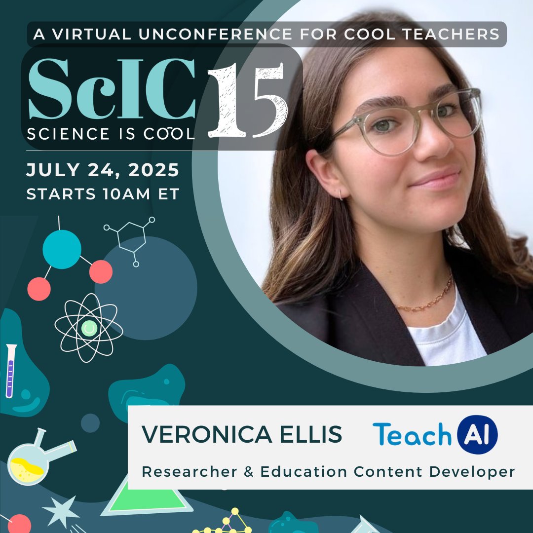 We are getting so close to SCIC 15!!!!! Don’t forget to sign up if you haven’t already or you’ll miss out on our amazing line up of speakers. Including but not limited to Veronica Ellis with TeachAI and <a href="/codeorg/">Code.org</a>. 

💻 Sign up here! hubs.ly/Q03w-Z-70