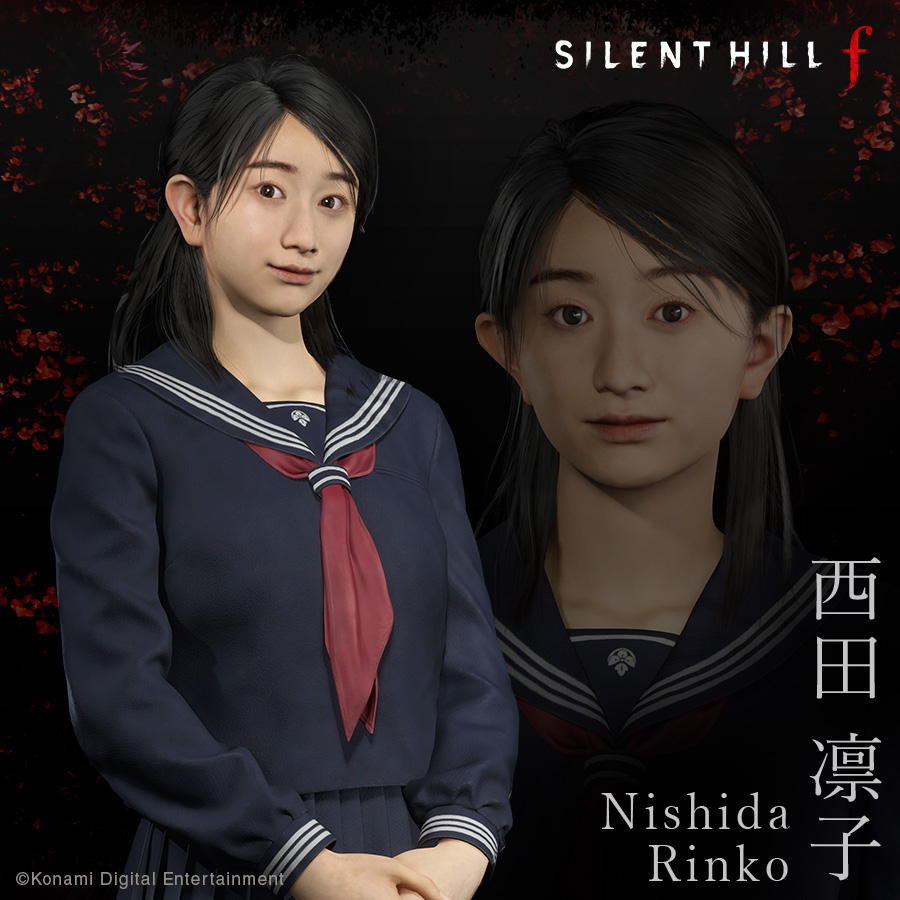 SilentHill's tweet image. Nishida Rinko
One of Hinako and Shu's friends. Tends to be a stickler for rules, and somewhat of a busybody. Quick to pick up on the latest rumors and gossip, and well-versed in matters of romance. Has developed a bit of a crush on Shu.
#SILENTHILLf