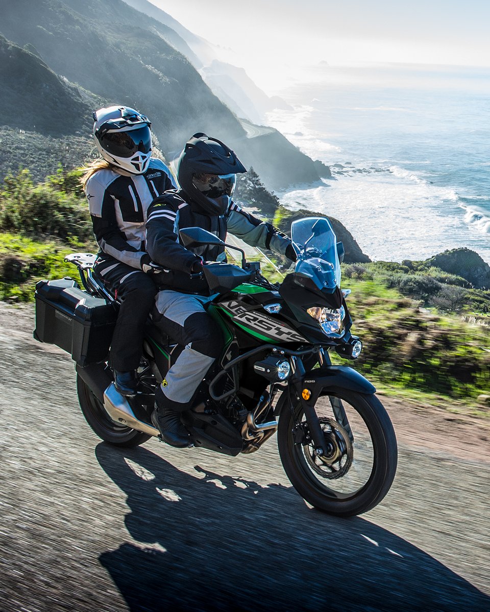 KawasakiUSA's tweet photo. Your motorcycle adventure begins with the #VersysX300 ABS. #GoodTimes #Kawasaki https://t.co/R88a8SeLld