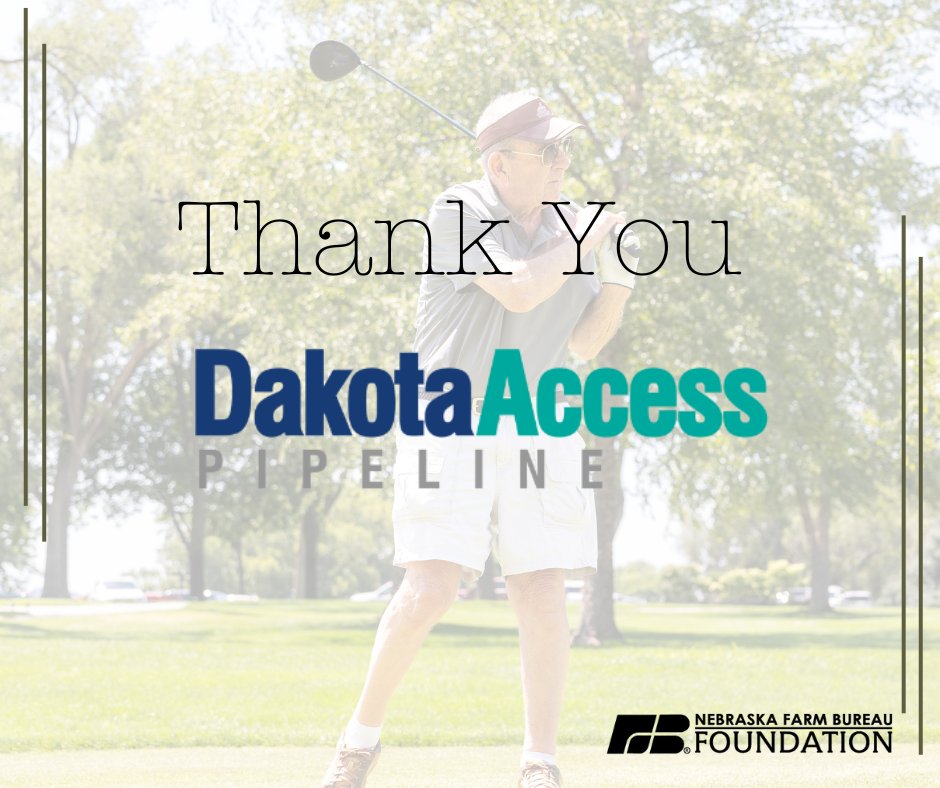 Tomorrow we will be hitting long drives and eatting good! Thanks Dakota Access Pipeline for being our meal sponsor! You're helping us raise the par!