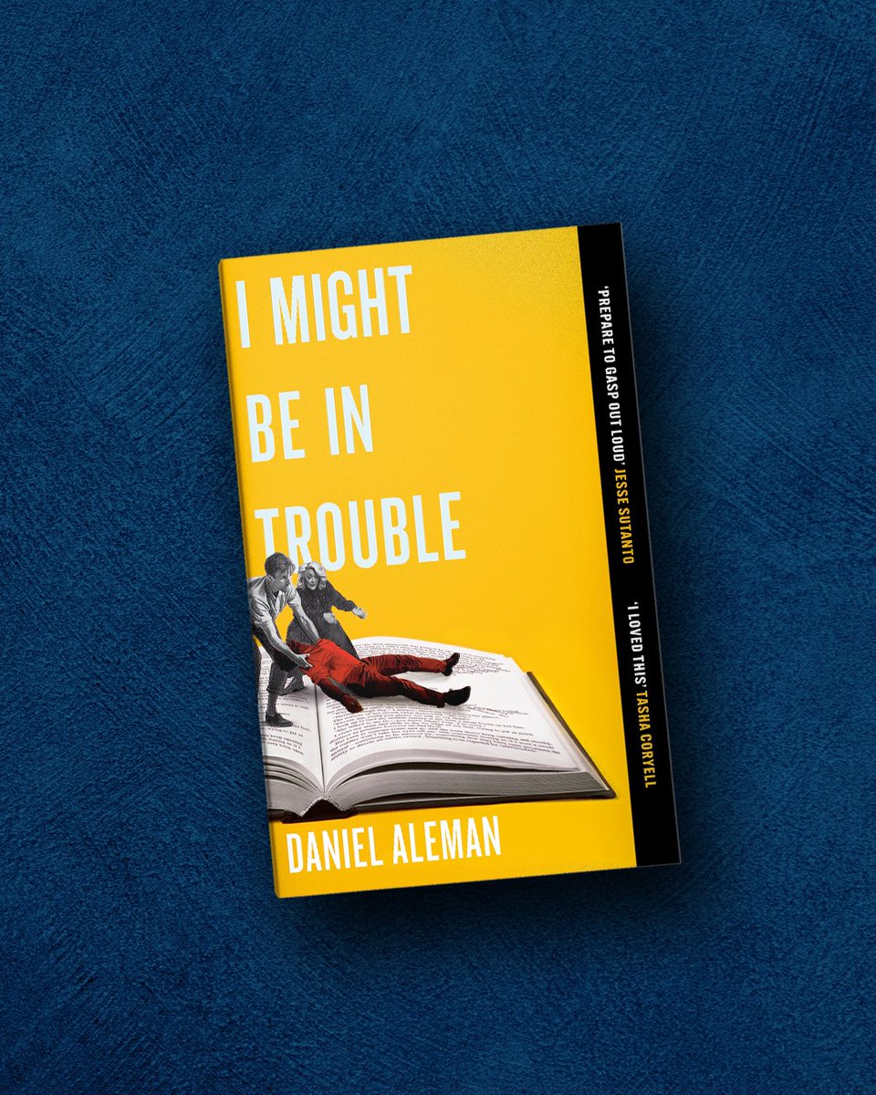 orionbooks's tweet image. David's writing career? Dying.
And his hot new date? Dead in his bed.
Heartfelt, hilarious and meta, @Dan_Aleman's #IMightBeInTrouble is the perfect summer read.
Out now: geni.us/IMightBeInTrou…