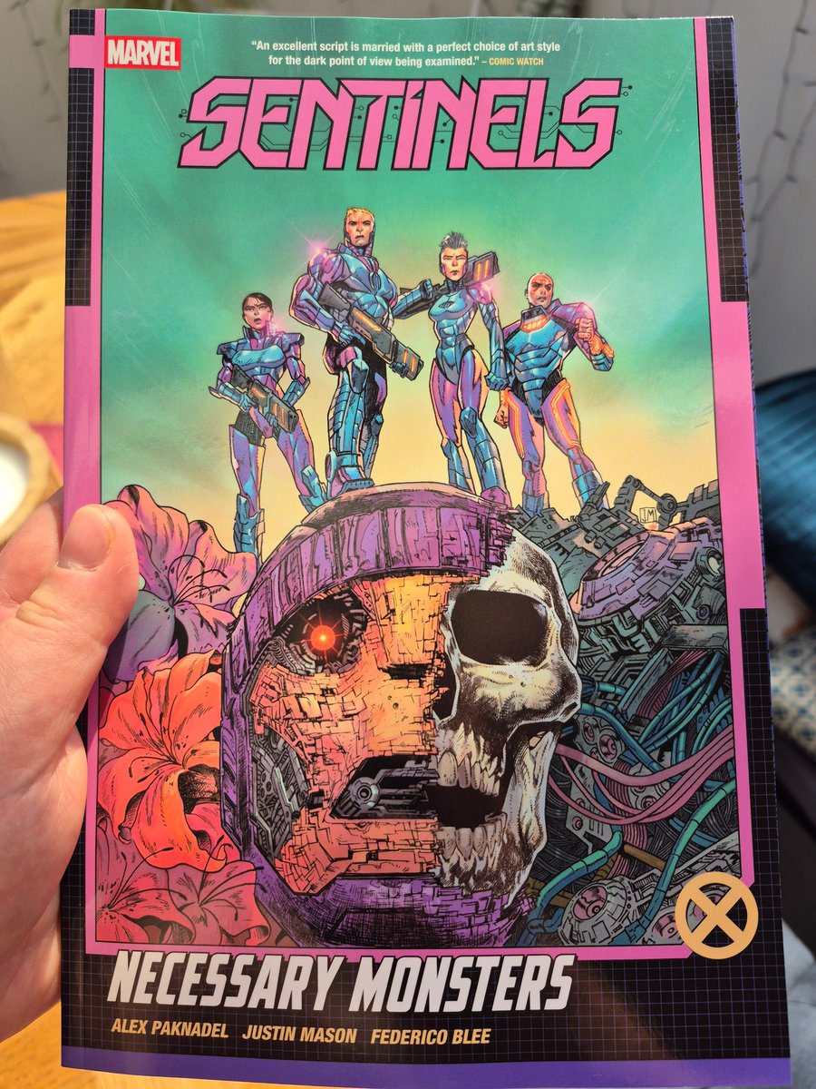AlexPaknadel's tweet image. Feels so good to finally have this in my hands. SENTINELS is one of the best books I've ever been a part of, and I'm so desperately proud of it.
Available now wherever fine comic books are sold.