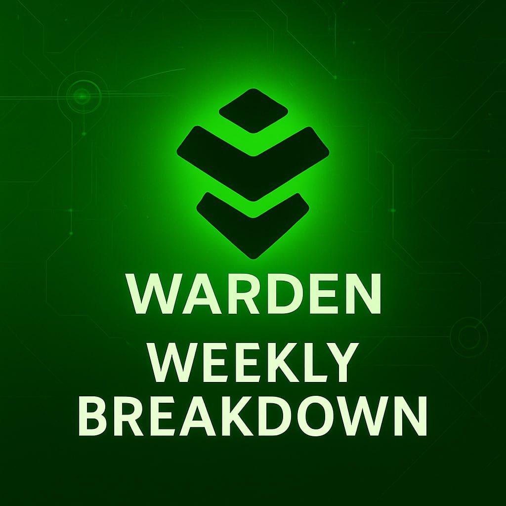 cryprah's tweet image. 🧠 Warden Weekly: My Full Breakdown

This past week has been one of the most eventful yet inside the @wardenprotocol ecosystem. With new feature rollouts, user growth milestones, and AI-driven innovation pushing forward, here’s a deep dive into everything you might’ve missed — or…