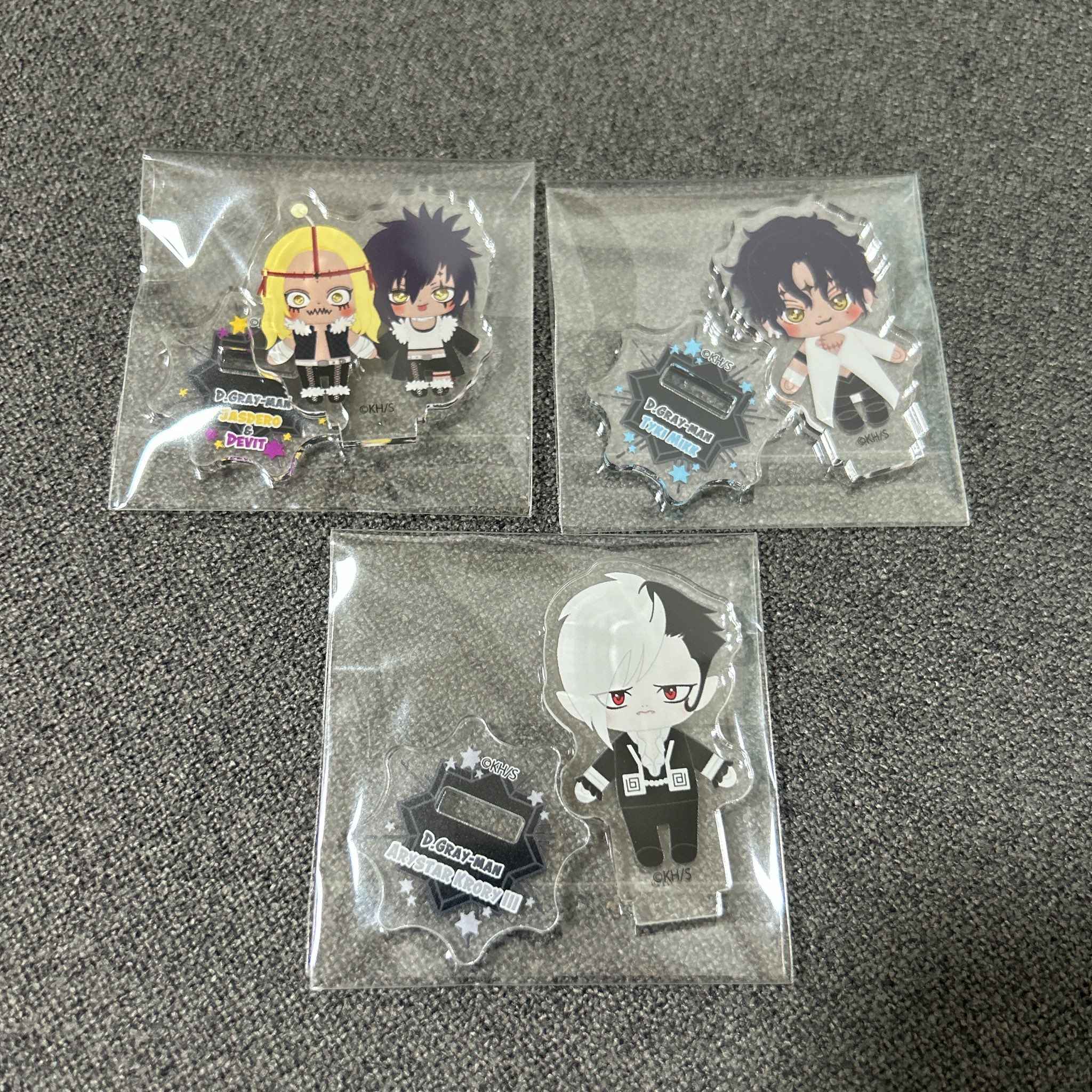 Dグレ カフェ D.Grayman ティキ ジャスデビ アクスタ ぬいぐるみ Dグレ カフェ D.Grayman ティキ ジャスデビ アクスタ ぬいぐるみ