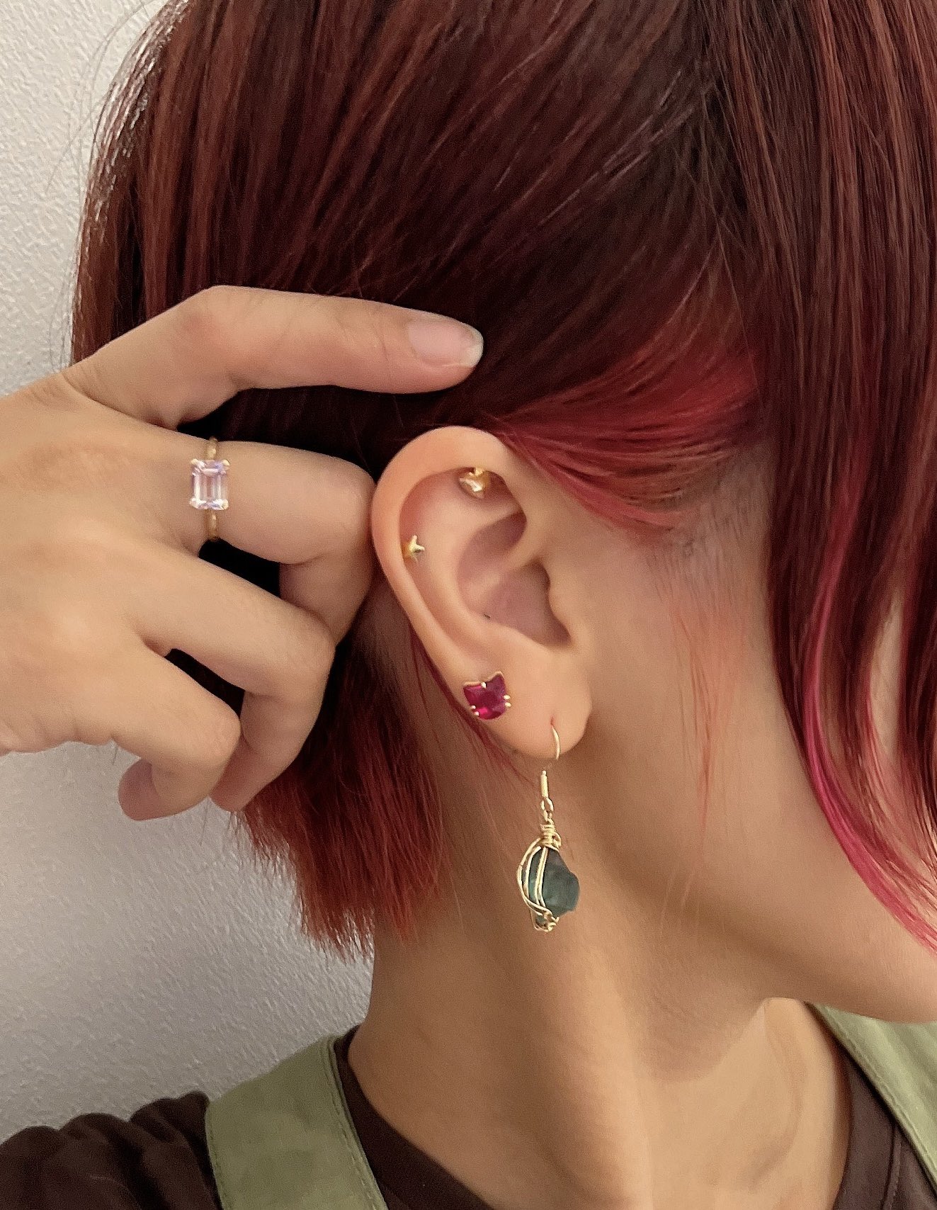 sumika ピアス　ネックレス　土日限定❗️ Tanzaku