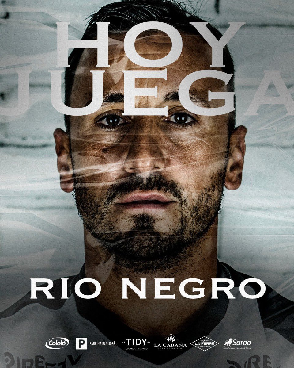 ⚔️ Juega Río Negro! Vamos la tribu 👊🏻

#CuadroQueridoSalú ⚪️⚫️