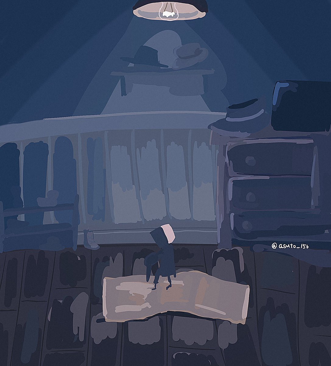 asuto_156's tweet image. #LittleNightmares
🧢