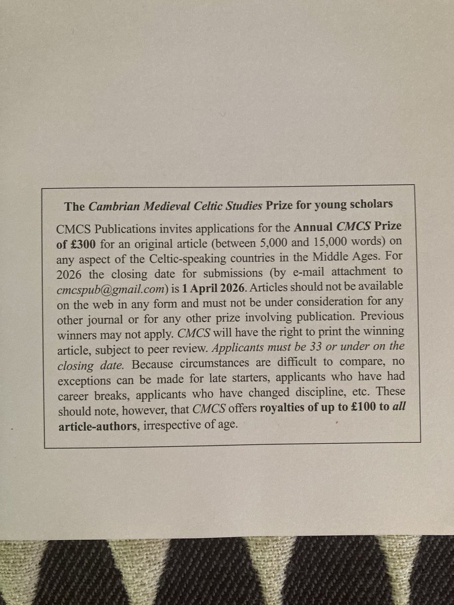 Gwobr £300. Ati ysgolheigion ifainc cmcspublications.com