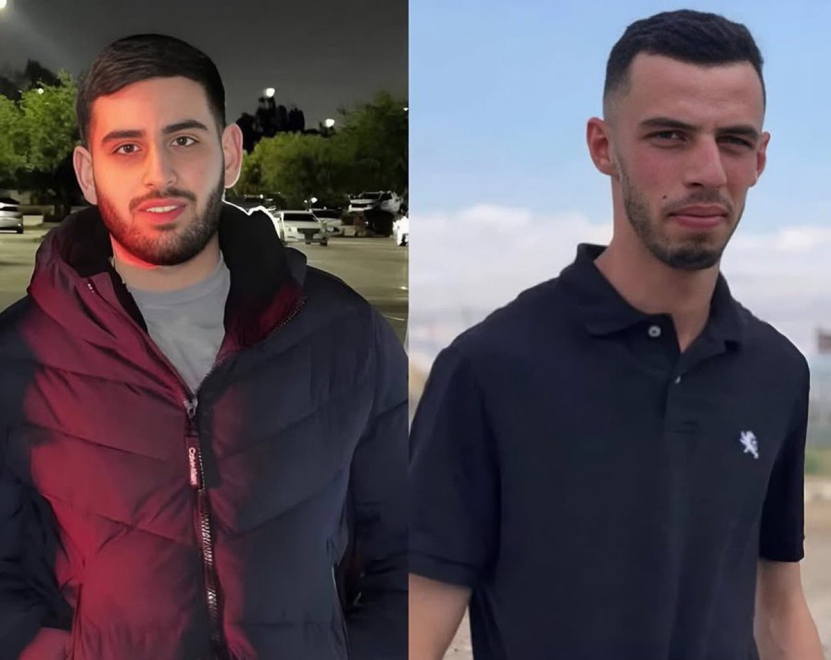 A mob of Israeli settlers killed two Palestinians yesterday near Ramallah in the occupied West Bank. (1/2)