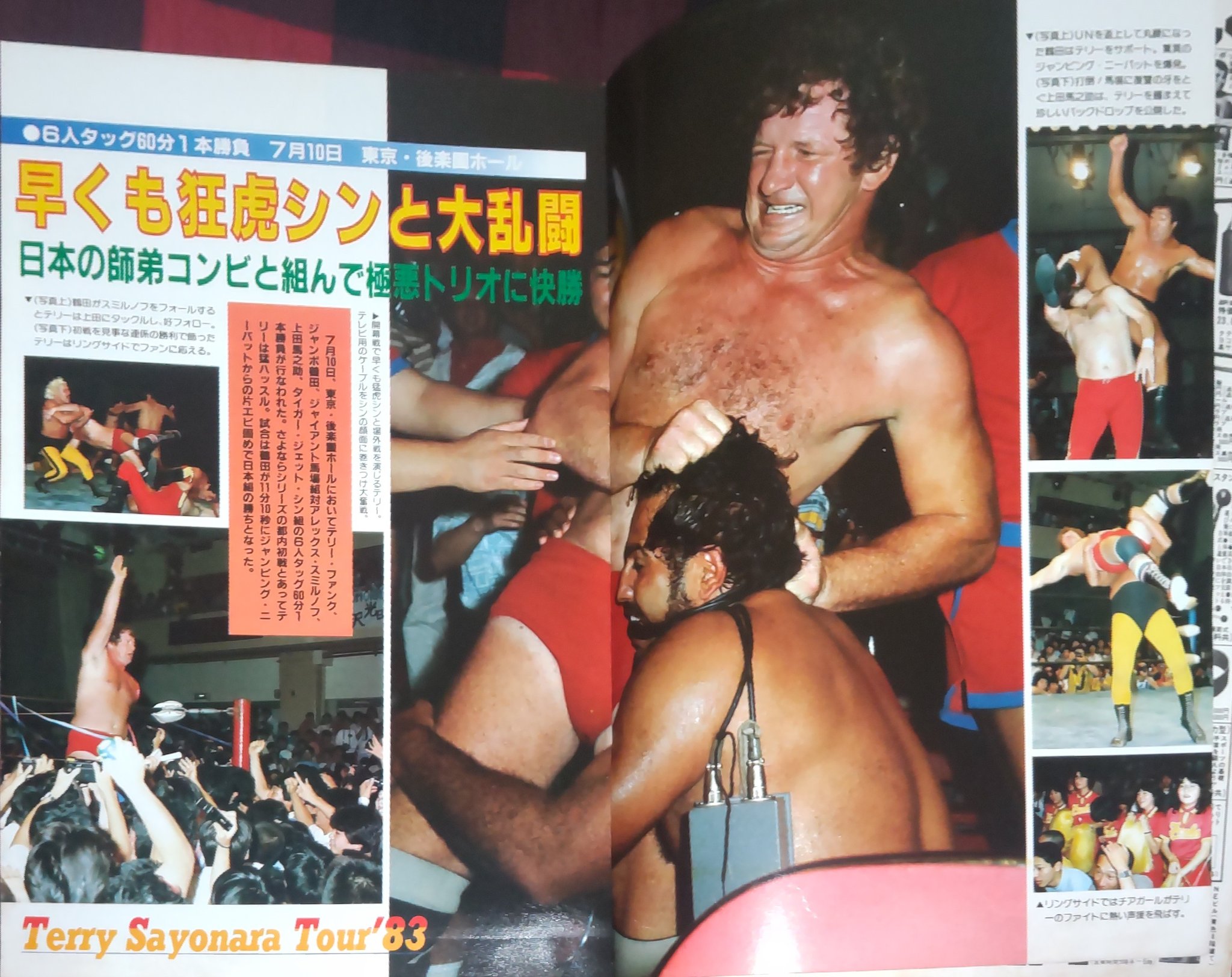 HAO タイガージェットシン HAO タイガー・ジェット・シン サイン入 - メルカリ