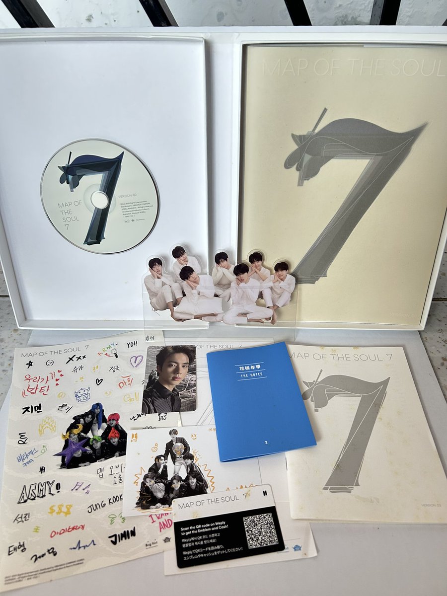 WTS 
want to sell

Album BTS Map of the Soul 7 Ver. 02
✨ Rp. 150.000
✅ Inc. Pack 
❌ Exc. Admin 🍊 
📍 Dom. Kota Depok

silahkan DM ya kalau mau tanya-tanya 😊