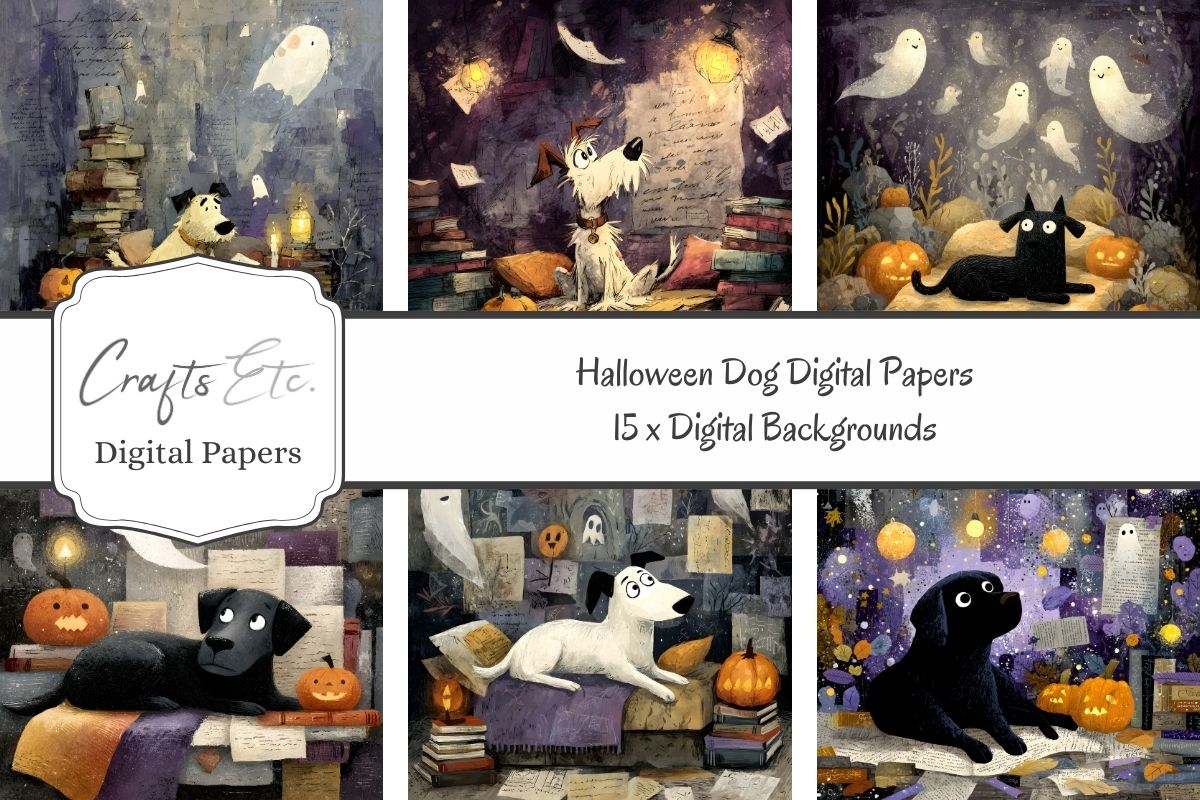 CraftsEtcOnline's tweet photo. 🎃👻 Calling all early Halloween makers!
Get a head start on spooky season with this adorable Halloween Dog Digital Paper Pack 🐶
15 cozy, creepy-cute designs ready to download now! 🧡https://t.co/54FTIB6J1t
#Halloween #DigitalPapers #DogLovers #crafts https://t.co/z9lKsOGz5K