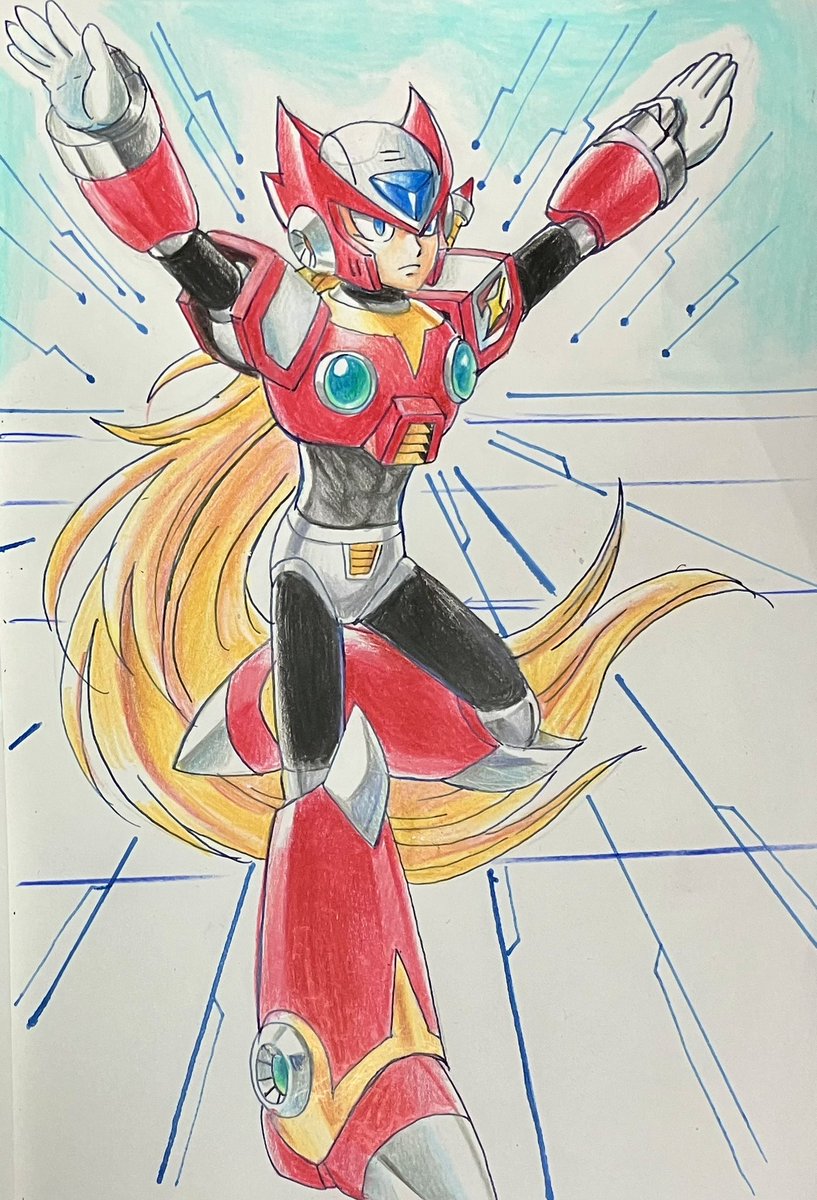 hijiriiyaa's tweet image. #落書き #fanart #アナログイラスト #色鉛筆イラスト #ガラスペン
シンギュラリティに達したZERO