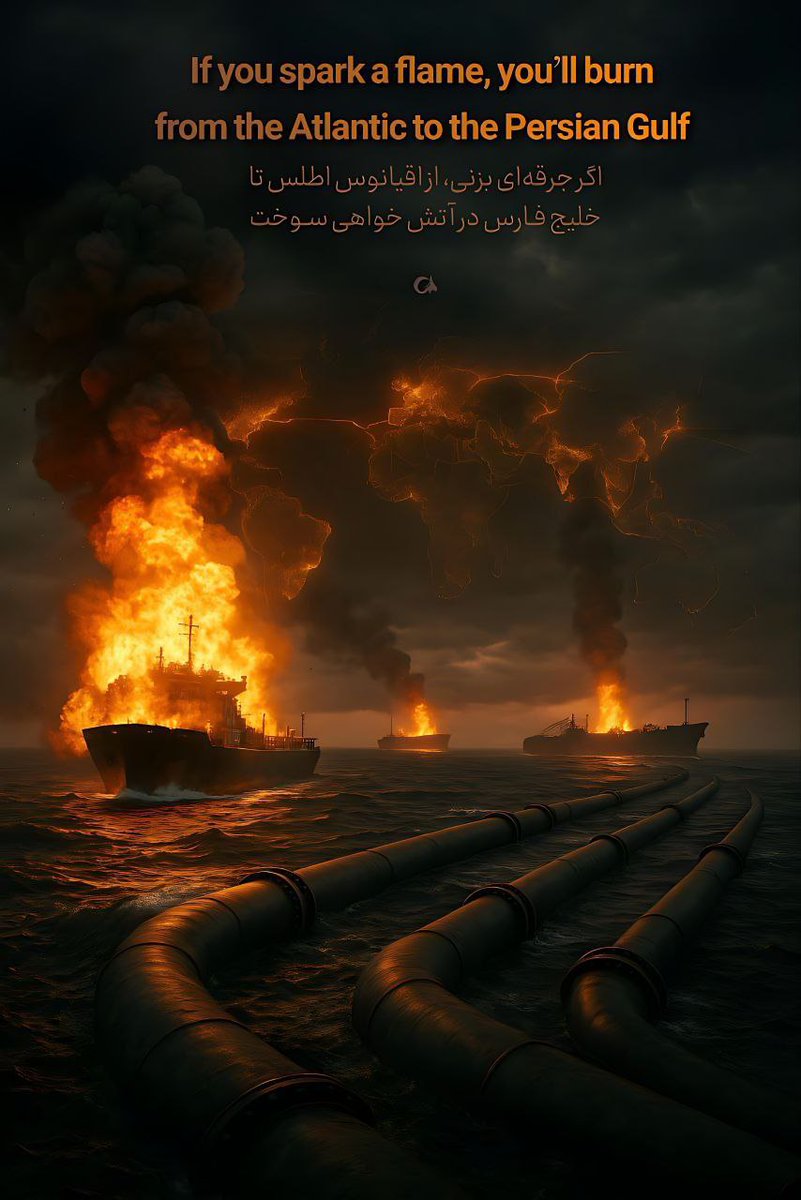 Taheri663's tweet image. ایران یعنی جغرافیای جهنم برای متجاوز.
تنگه هرمز، بابالمندب و پایگاههای آمریکایی، همه در تیررساند؛ نه در حد تئوری، در عمل!
#بیچاره_میشوید
#له_میشوید