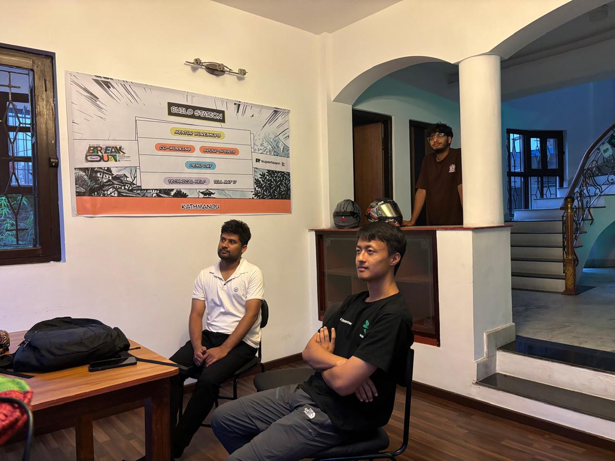 SuperteamNP's tweet image. Our last Co-Working Friday featured a cracker of a session by @ninjanovadotsol, bringing @sns closer to the Nepali ecosystem.
Big thanks to SNS and everyone who showed up — see you next week!