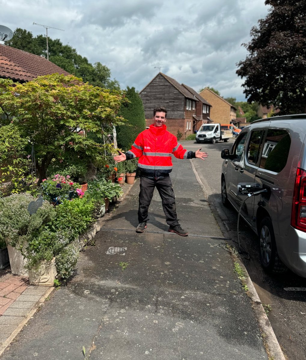 Fantastic news from the Government of a £25m fund for councils to subsidise cross-pavement EV channels to be fitted for homes without driveways, opening up 5x to 10x cheaper EV charging for more drivers. Sign up on kerbocharge.com to find out when we go live in your area!