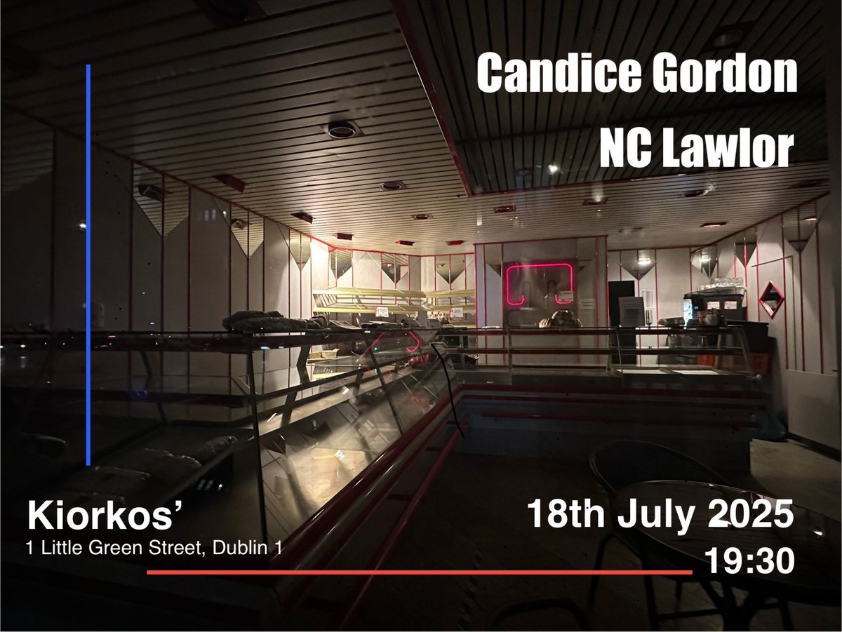 I’m playing a rare Dublin show next Friday the 18th at 1 Little Green Street. Places are extremely limited and there are no presales so get there early