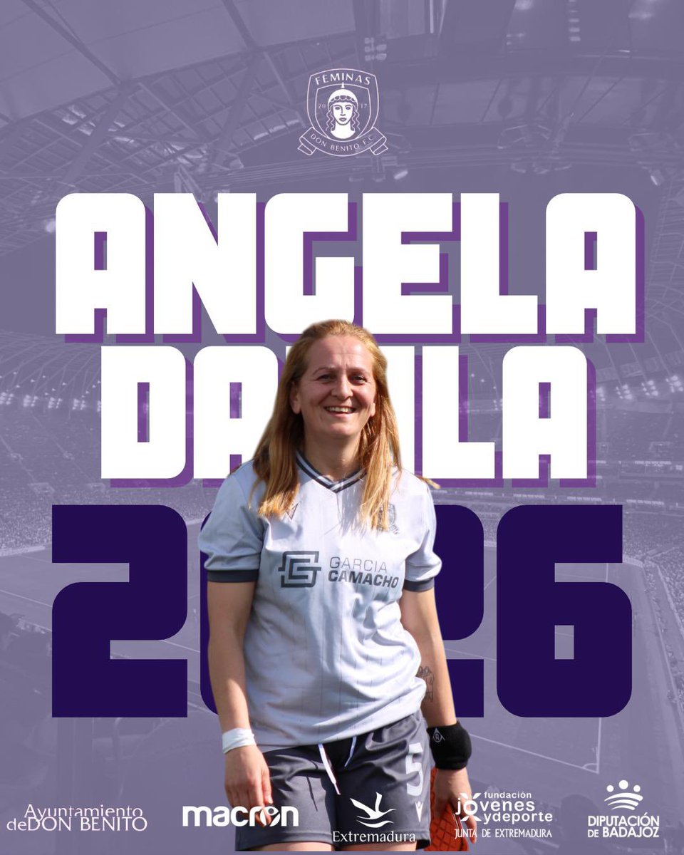 Un año más Angela apuesta por seguir y está temporada puede que nos sorprenda con algunos cambios. Siempre una incondicional del club en todos los sentidos!!!!
#feminasdonbenito #unsolocamino
