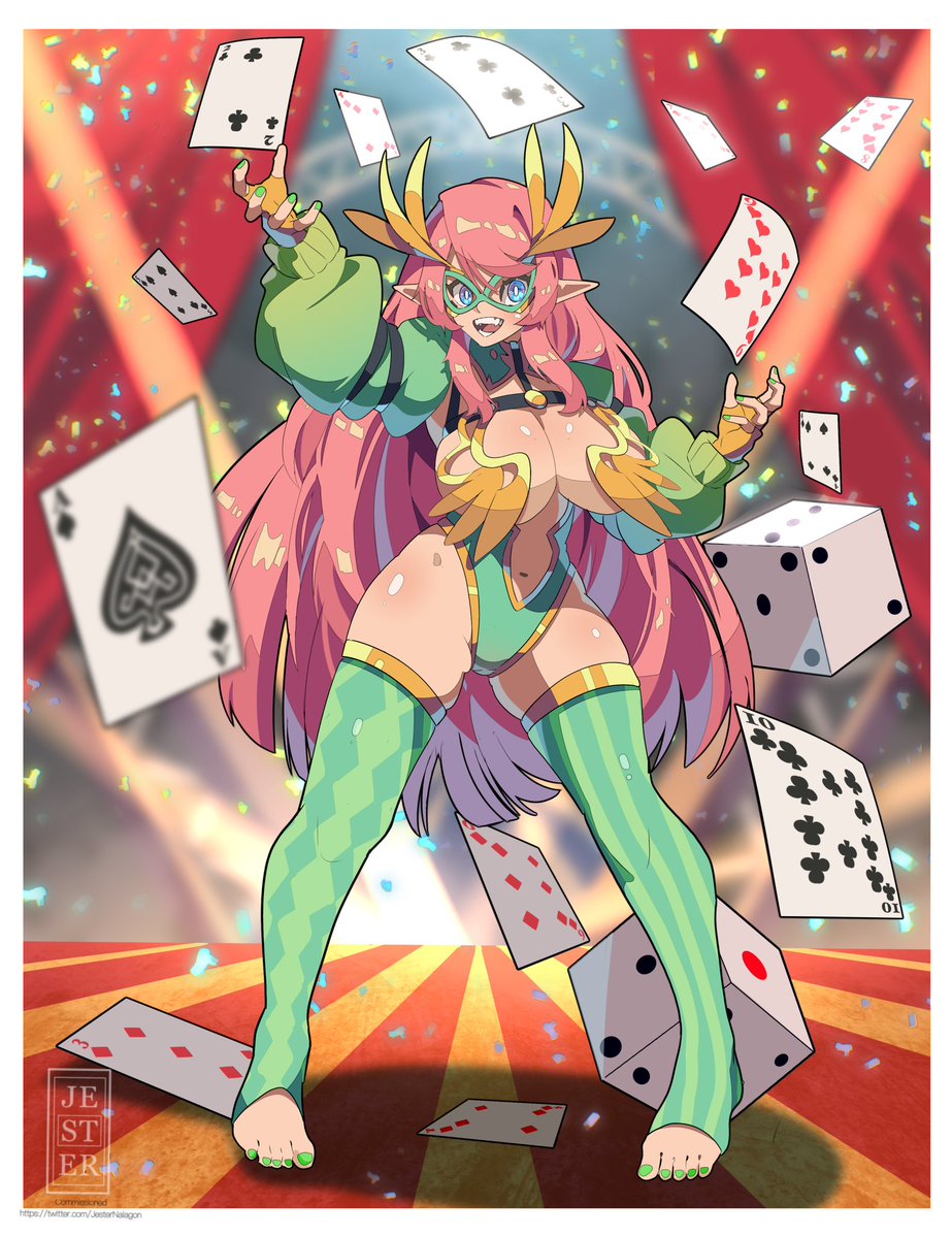 JesterNalagon's tweet image. Commission done! Thank you so much! @dino_mikey ✧\(&gt;o&lt;)ノ