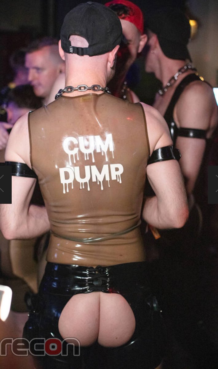 <a href="/ReconNews/">Recon</a> capturing my best side at the Rubber Gear party during #fetishweeklondon Latex by <a href="/invinciblerubbr/">Invincible Rubber</a> 

#LatexGear #GayFetish #CumDump #CruisingSpot #LatexPig #RubberLust #GayCruising #FetishWear #PublicPlay #UsedAndAbused #RubberPig #GayLatex #CumDumpPig #CruisingVibes