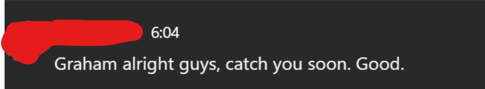 GrahamTheDev's tweet image. Our transcription misheard "brilliant" as "Graham"....no argument there! 🤣