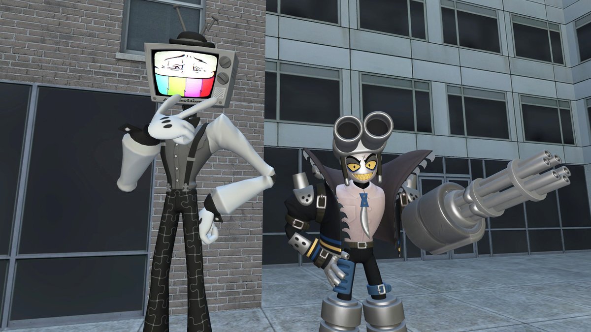 Mr.チップさん Mr. Puzzles and Mr. WPNZ This is very unlikely friendship! #smg4