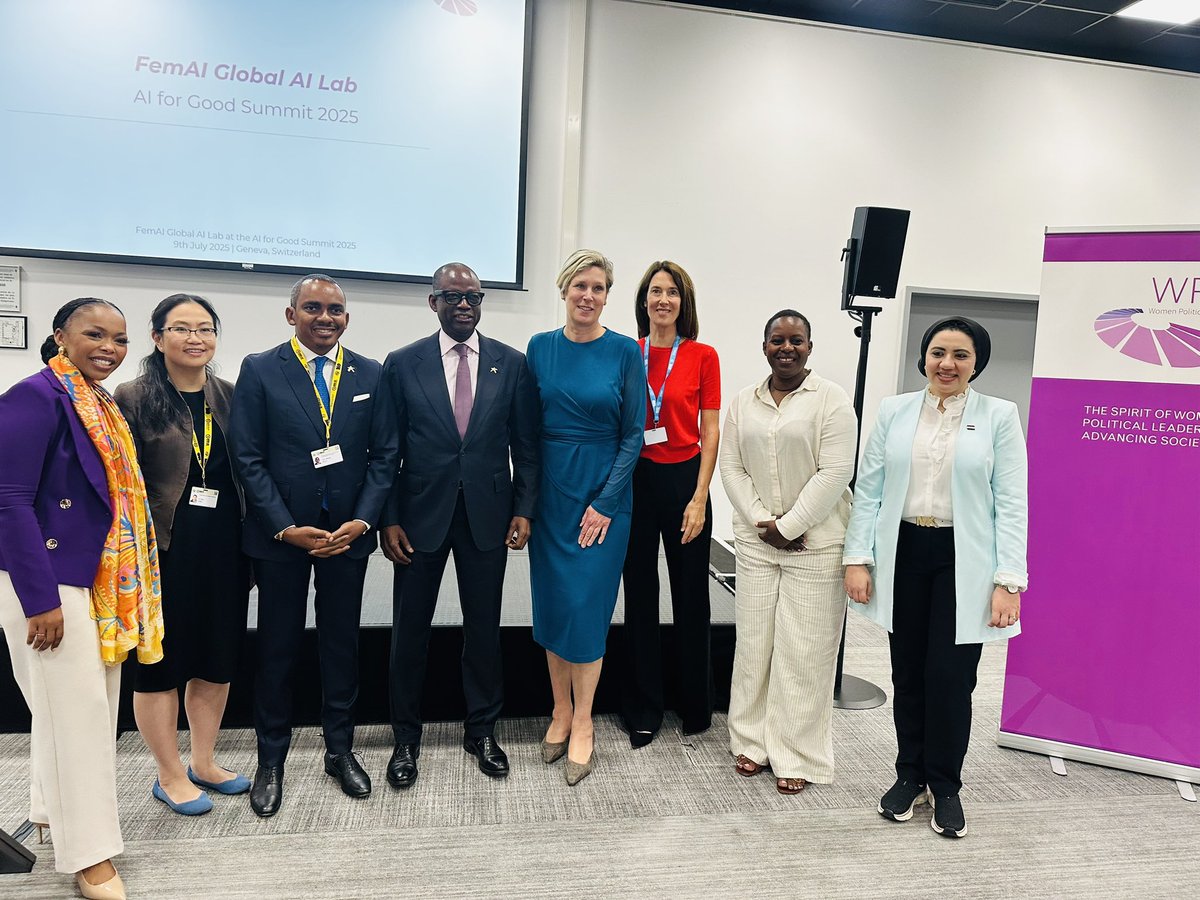 Neema Lugangira (@neemalugangira) on Twitter photo 🌍 My first speaking engagement as SG <a href="/WPLeadersOrg/">Women Political Leaders</a> was at the #FemAI Global AI Lab launch in Geneva 🇨🇭on 9 July. #AIforGood
Honored to speak alongside <a href="/giz_gmbh/">GIZ</a> MD Anna Sophie Herken, <a href="/CEOSmartAfrica/">Lacina Koné</a> & a powerful panel of global leaders.
Grateful to <a href="/wizaramth/">Wizara ya Mawasiliano na Teknolojia yaHabari</a> Minister Hon. 🌍 My first speaking engagement as SG <a href="/WPLeadersOrg/">Women Political Leaders</a> was at the #FemAI Global AI Lab launch in Geneva 🇨🇭on 9 July. #AIforGood
Honored to speak alongside <a href="/giz_gmbh/">GIZ</a> MD Anna Sophie Herken, <a href="/CEOSmartAfrica/">Lacina Koné</a> & a powerful panel of global leaders.
Grateful to <a href="/wizaramth/">Wizara ya Mawasiliano na Teknolojia yaHabari</a> Minister Hon.