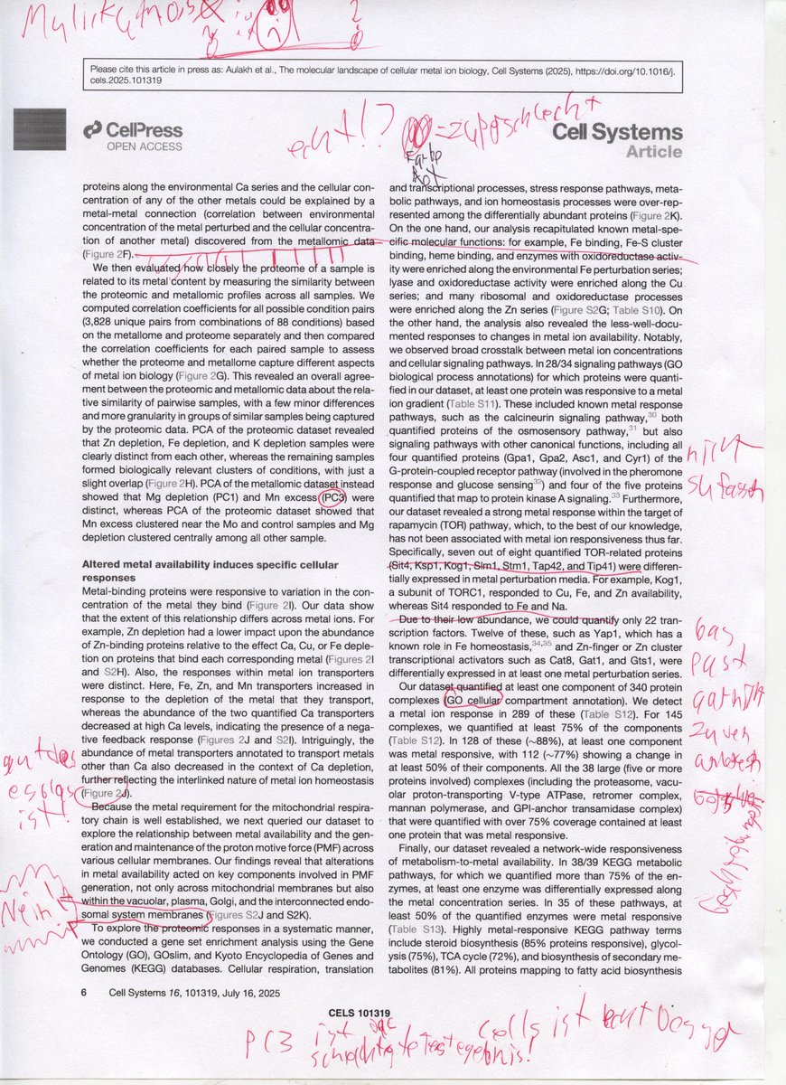 RalserLab's tweet image. My 9-nine year old found a Galley Proof on my desk. This is what she gave me back :-)