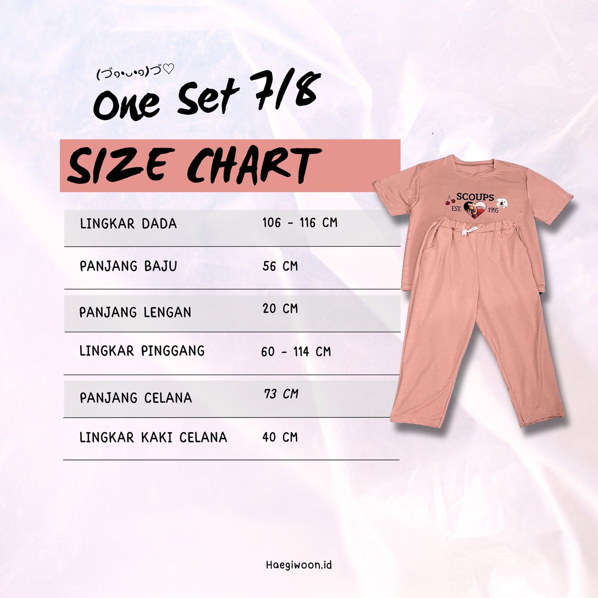 haegiwoonid's tweet image. [ rt &amp;amp; like are appreciated!❤️ ]

One Set Bobo ᡣ𐭩˙ᵕ˙ᰔᩚ

Open pre-order 
🗓️periode : 7-18 Juli (11.59 PM)
🎀details &amp;amp; order : 
[s.id/Onesetbobo] or link in bio🥰

for any questions kindly dm! stay healty and happy shopping!
⸜(｡˃ ᵕ ˂ )⸝♡

#kpop #oneset #bajubobo