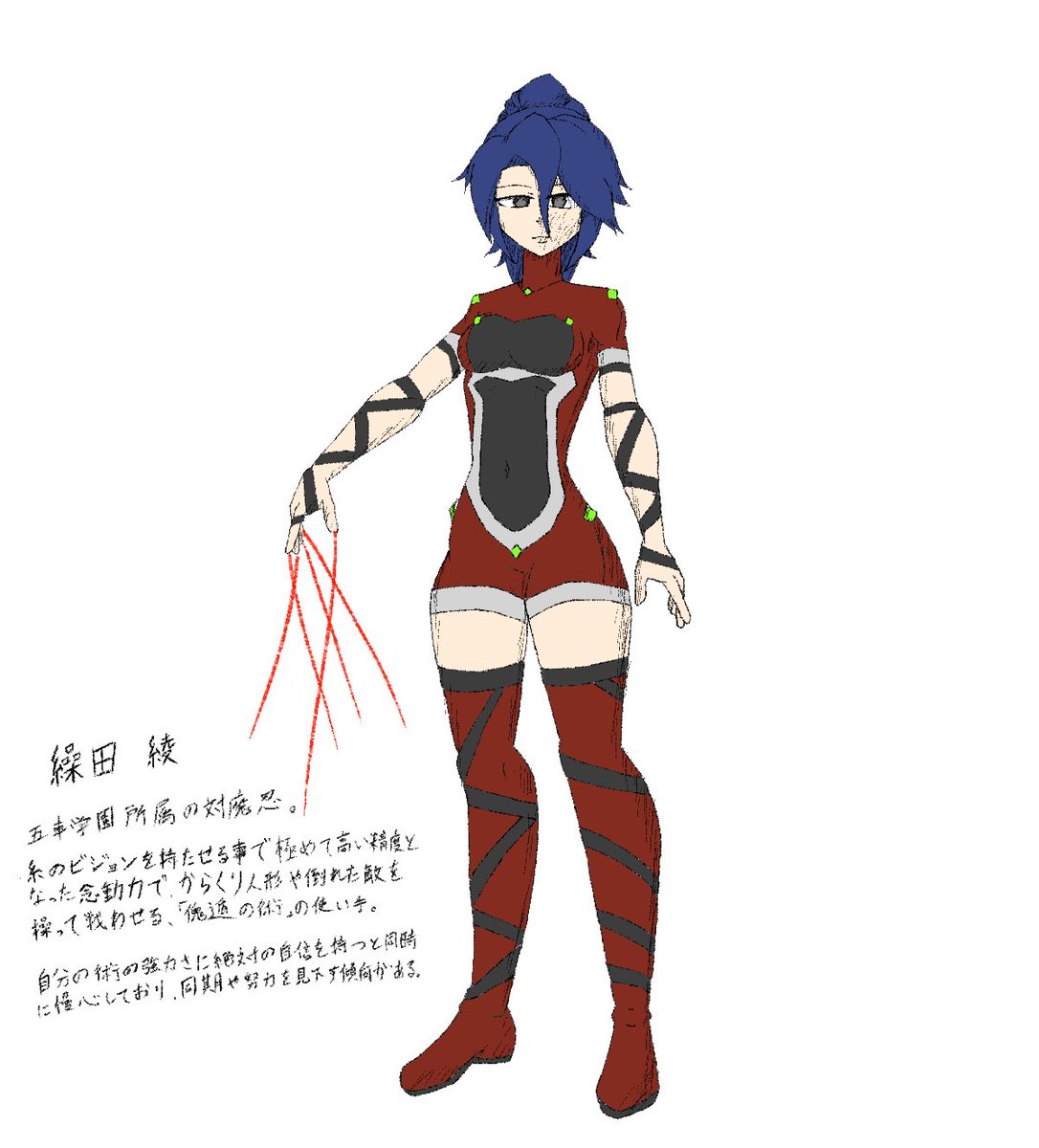 お久しぶりです、生きてます。
こちらは前に酷い目に遭ったオリジナル対魔忍の在りし日の姿。
もちろん今後も酷い目に遭わせます。