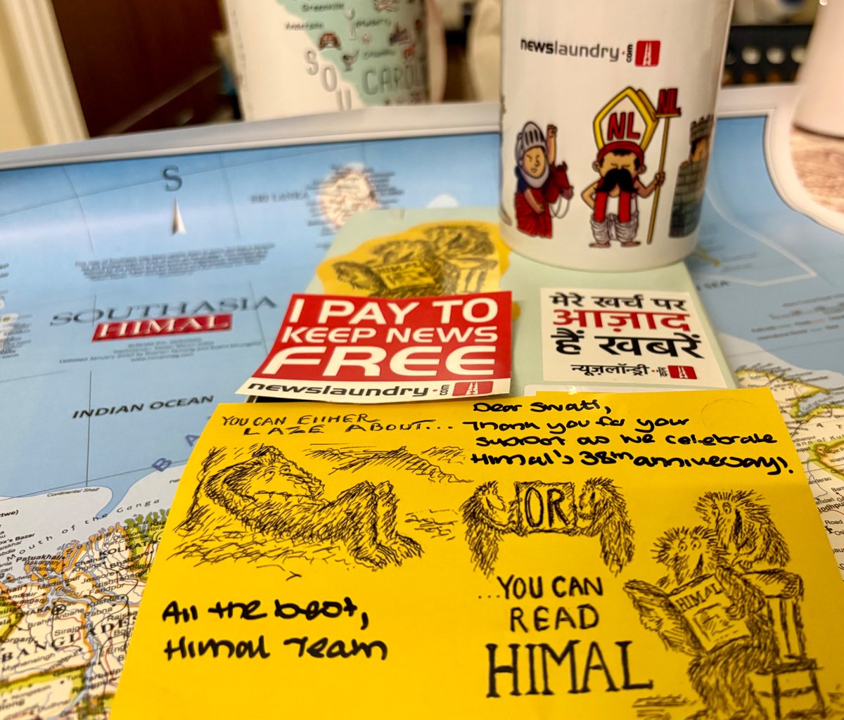 Swati Chawla, Ph.D. (@chawlaswati) on Twitter photo My pitch for supporting independent media and public-interest journalism— such as <a href="/Himalistan/">Himal Southasian</a>, <a href="/newslaundry/">newslaundry</a>, and <a href="/thenewsminute/">TheNewsMinute</a>. I don’t always agree with their editorial stance, but I am glad to support grassroots journalism, deeply researched podcasts, and discussions where My pitch for supporting independent media and public-interest journalism— such as <a href="/Himalistan/">Himal Southasian</a>, <a href="/newslaundry/">newslaundry</a>, and <a href="/thenewsminute/">TheNewsMinute</a>. I don’t always agree with their editorial stance, but I am glad to support grassroots journalism, deeply researched podcasts, and discussions where