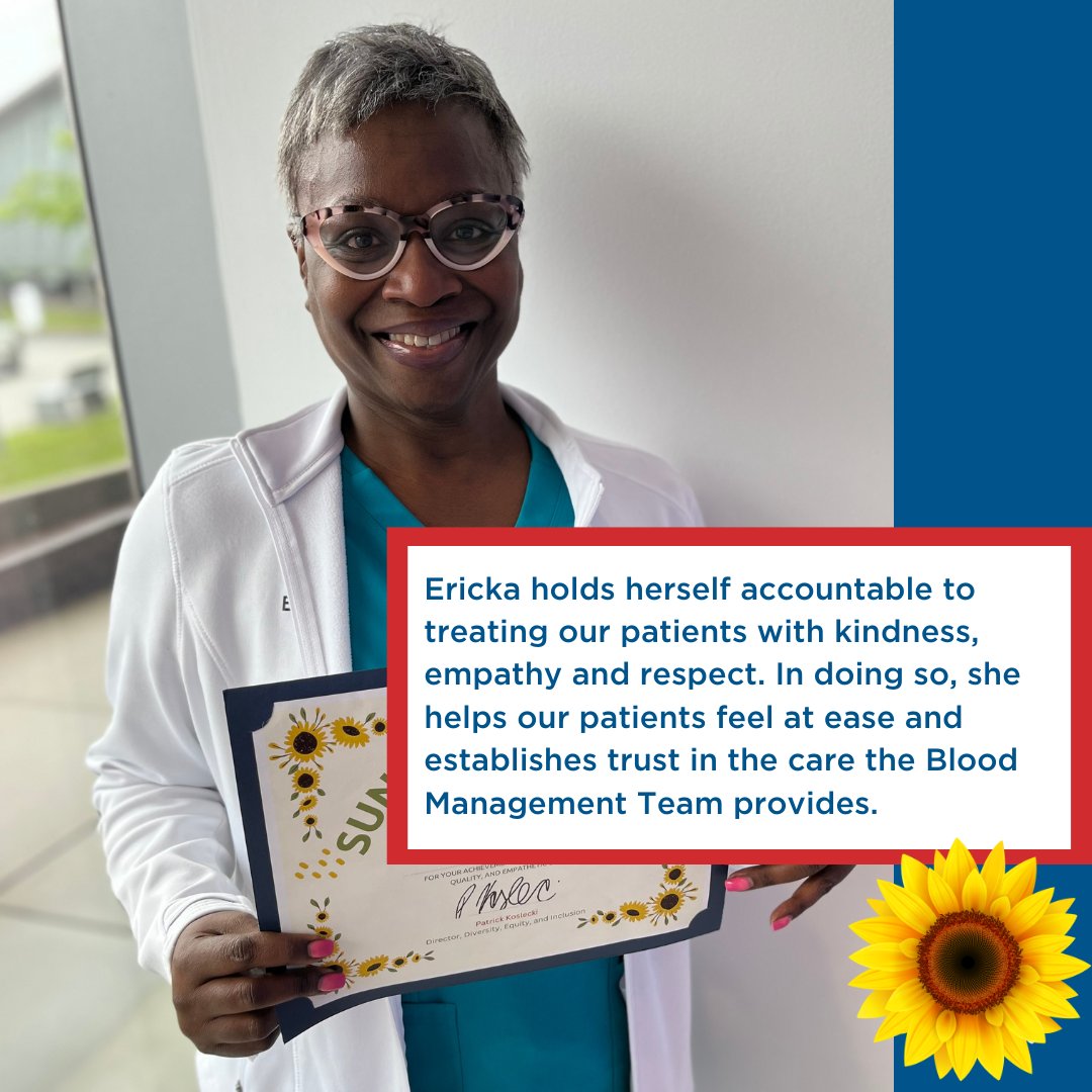 CBMCNJ's tweet image. Congratulations to our latest Sunshine Awardees Ben Scasserra, Shakeeda Rainer, George Kurz and Ericka Hanney for exhibiting our system values of compassion, respect and excellence.
#LetsBeHealthyTogether