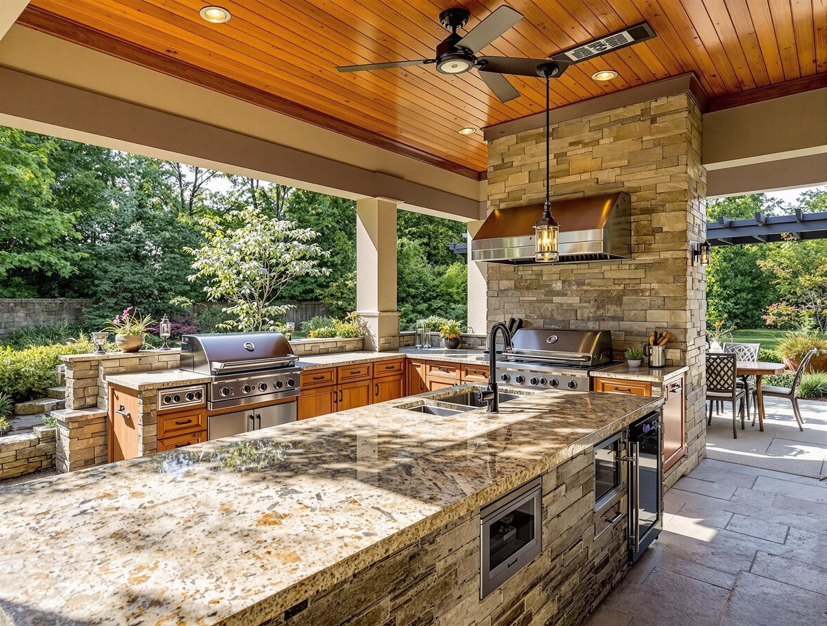 dfwStoneWorks's tweet image. Why limit luxury to indoors? 🌞🍖

This #OutdoorKitchen is giving ALL the #SummerVibes! Imagine hosting your next #BBQSeason with these stunning countertops. Your guests will be talking about this space all #Summer long!

📞 Call us:214-447-7333 

#RyanMorganRES #DFWStoneWorks