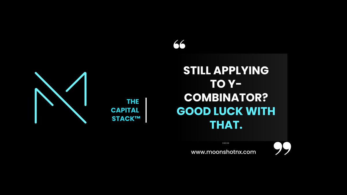 moonshotnx's tweet image. You don’t pitch to us. You build with us.
#MoonshotNX #CapitalStack #StartupPartner #NotSharks