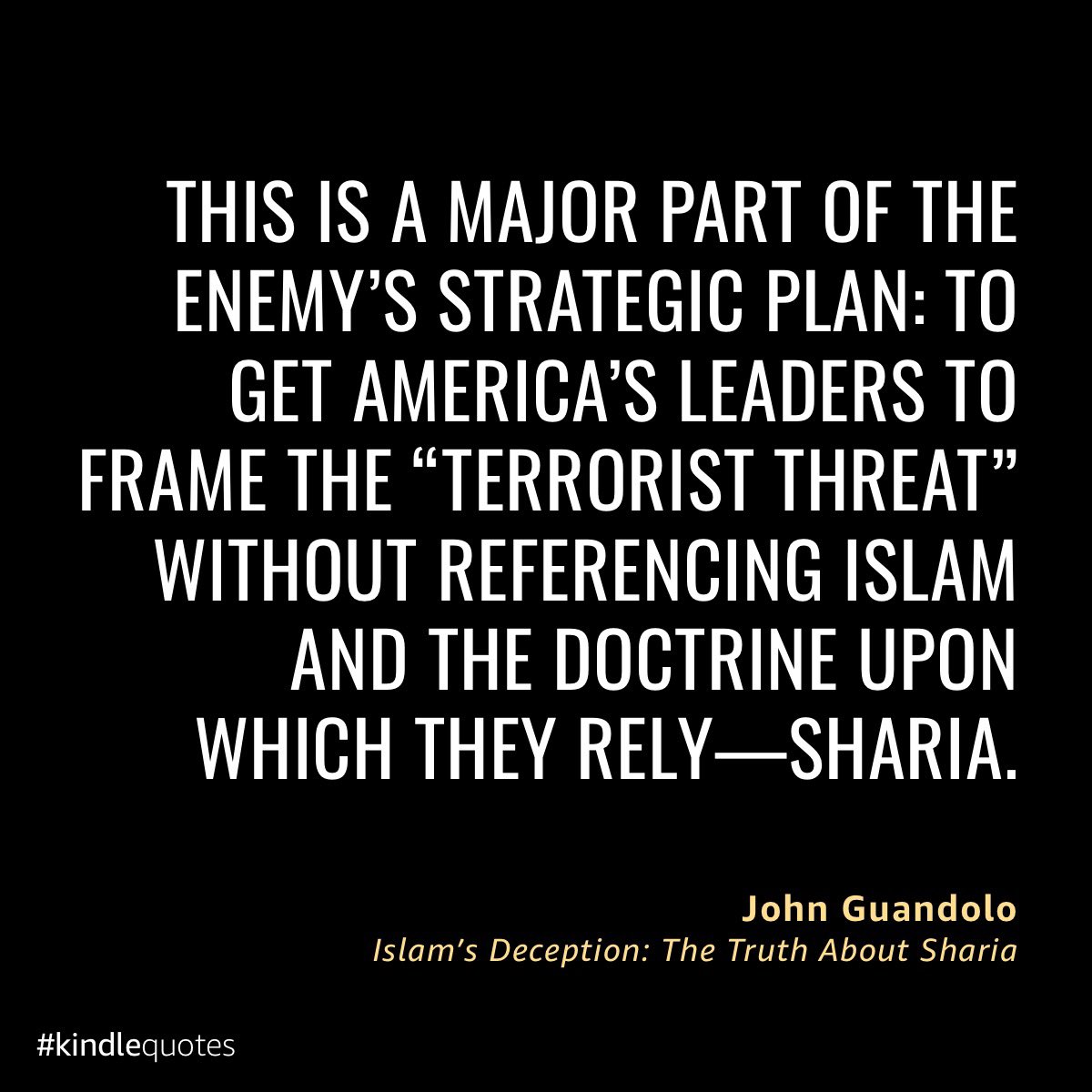 RJC 1776 (@rjc_geologyak) on Twitter photo <a href="/VividProwess/">Vivid.🇮🇱</a> It’s Islam. Don’t play into the narrative of the enemy by saying that it is anything other than Islam.
#ShariaKills
Islam is the problem.
<a href="/POTUS/">President Donald J. Trump</a> <a href="/IDF/">Israel Defense Forces</a> <a href="/netanyahu/">Benjamin Netanyahu - בנימין נתניהו</a> <a href="/JGuandolo54271/">John Guandolo</a> <a href="/VividProwess/">Vivid.🇮🇱</a> It’s Islam. Don’t play into the narrative of the enemy by saying that it is anything other than Islam.
#ShariaKills
Islam is the problem.
<a href="/POTUS/">President Donald J. Trump</a> <a href="/IDF/">Israel Defense Forces</a> <a href="/netanyahu/">Benjamin Netanyahu - בנימין נתניהו</a> <a href="/JGuandolo54271/">John Guandolo</a>