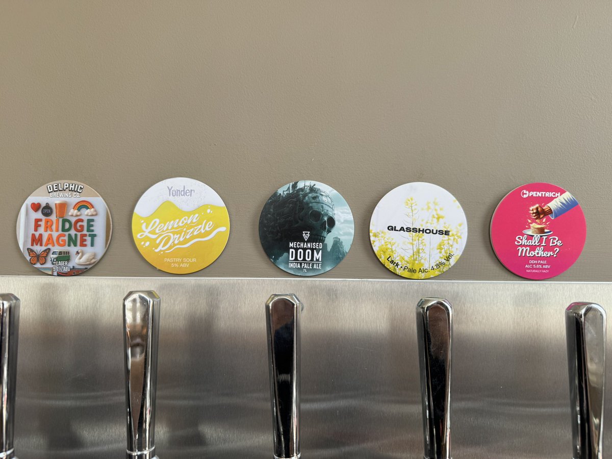 Sundays KeyKeg beer from 3pm to 9pm- 

Fridge Magnet Lager - <a href="/delphicbrew/">Delphic Brewing Co.</a> 
Lemon Drizzle Sour - Yonder
Mechanised Doom IPA - Azvex
Lark - <a href="/GlassHouseBeers/">GlassHouse Beer Co</a> 
Shall I Be Mother - <a href="/PentrichBrewing/">Pentrich Brewing Co</a>
