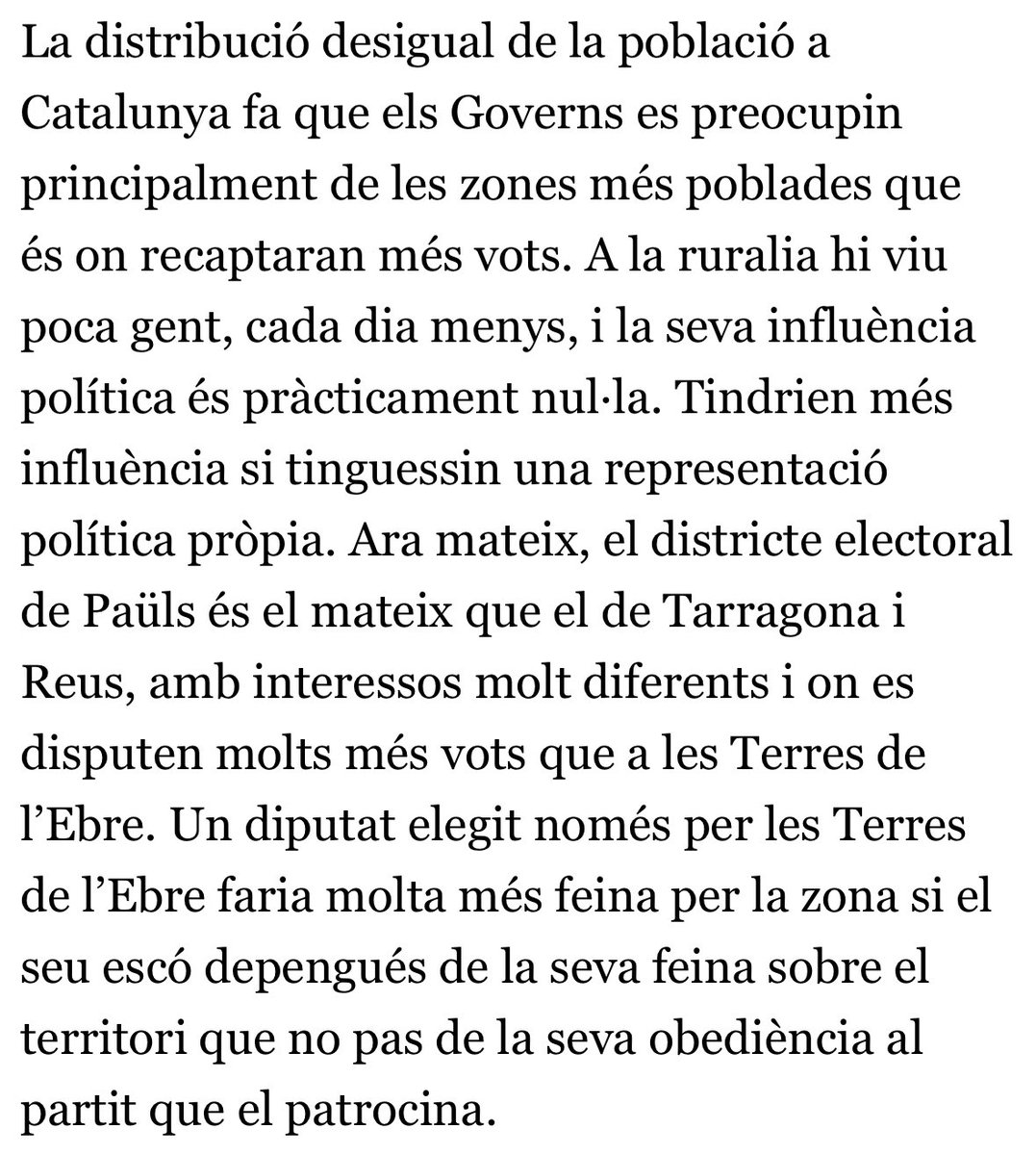 El resum de tot. Un partit polític del i per al territori.