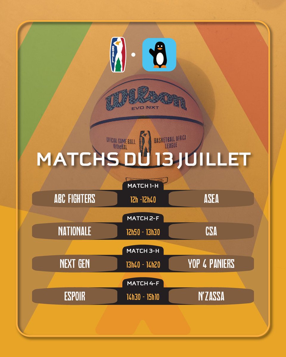 theBAL's tweet image. Les match-ups du tournoi des quartiers BAL x Wave s’annoncent intenses… 👆💥
Chaque équipe va tout donner pour défendre son quartier.
Alors, tu soutiens qui ? 👀
#BALxWave