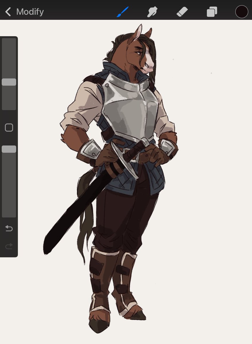 Oblivions_Gate's tweet image. Character design from this mornings stream, donโt get attached :))
