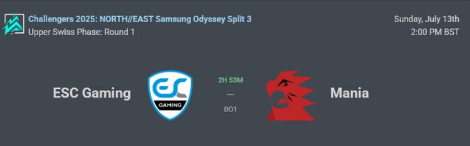 escvalorant's tweet image. Our first match day is finally starting!
➡️ @yasiekVAL
➡️ @ReQzvl
➡️ @sunfl0wervl
➡️ @BALLIvl
➡️ @d3murrr
Let’s go boys!
#FEARTHEBEAST