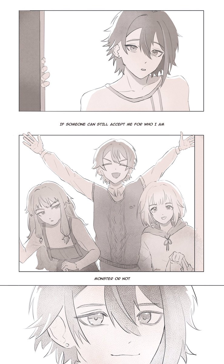 “Monster” 🎈

1/2

❗️contains rui5 story spоilers

#prsk_FA