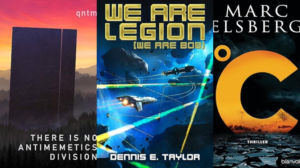 mfts0's tweet image. i need book recommendations
✅ sci-fi
✅ universe
✅ time travel
✅ techno thriller
✅ fact fiction
🚫 fantasy
🚫 self-help
🚫 “business”