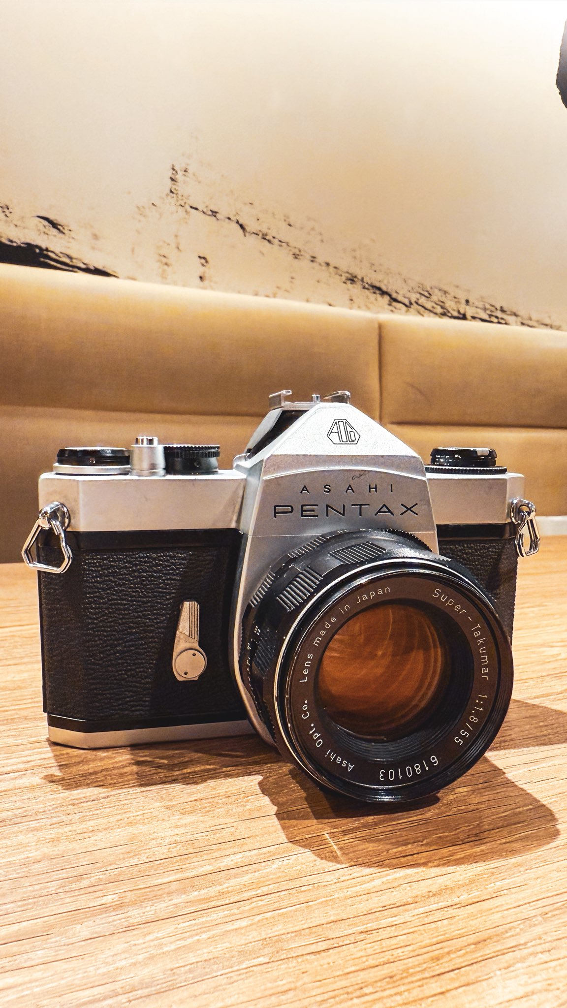 Pentax SL フィルムカメラ 55mm f/1.8 レンズ PENTAX SL ブラック / Super Takumar 55mm F1.8 ペンタックス