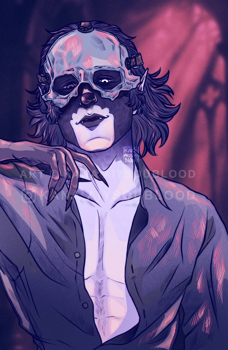 𝕺𝖓 𝖞𝖔𝖚𝖗 𝖐𝖓𝖊𝖊𝖘, 𝖑𝖔𝖛𝖊 💜
-
Bloody version in the comments 😌
Had a lot of fun doing this one 😊 !
#ghost #ghostband #papaperpetua #papavperpetua #tobiasforge #skeleta