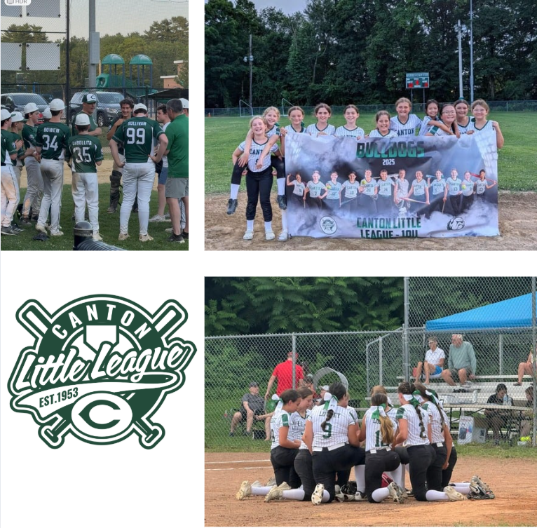 CLL will have 3 teams playing for state championships today:

Juniors Baseball (13/14 year olds)
Melrose v Canton - noon - @ Scituate High School

10U softball
Worcester v Canton - 10 am - @ Borgatti Park, Agawam

12U softball
Peabody v Canton - 1230 pm - @ Borgatti Park, Agawam