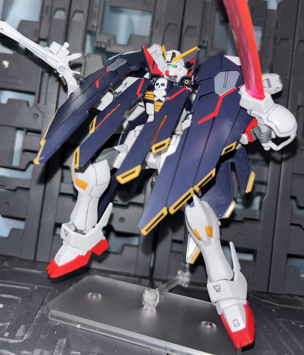 Hideyan021981's tweet image. 海賊🏴☠️って格好いいよね❤️
#クロスボーンガンダムフルクロス 完成‼️
#ガンプラ #めこ丸隊 #みりプラ
#ガンプラ好きとつながりたい
#クロスボーンガンダム