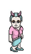 chickaOrigins's tweet image. looking for talented pixel artist to commission my Habbo dressed in a blue thong (classy) 🩵🩷