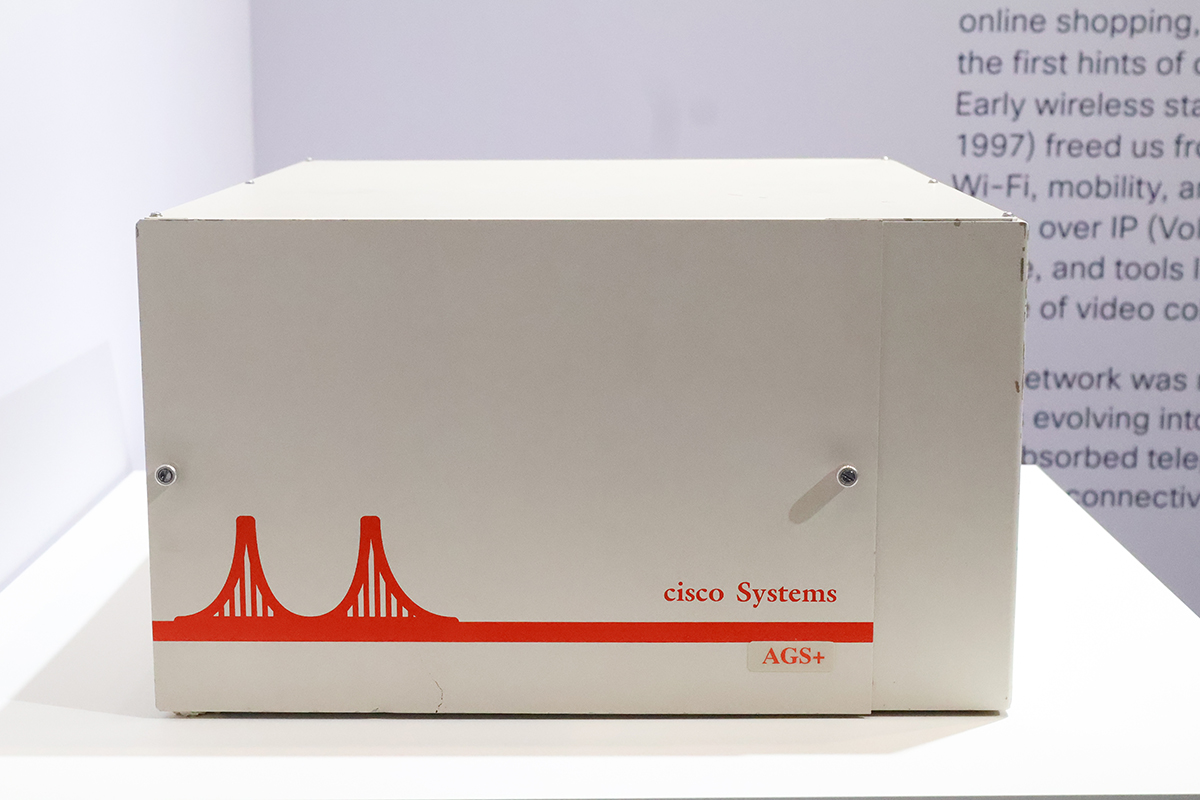 Cisco's tweet image. How many of these products to you recognize?
Check out how #innovation has been in our blood since the beginning in this interactive timeline. ▶️ cs.co/60134cwzL
#TBT