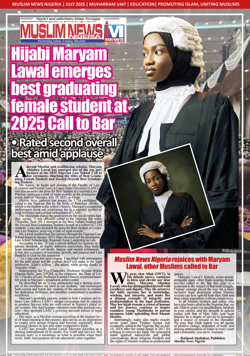 Muslim News Nigeria tweet media