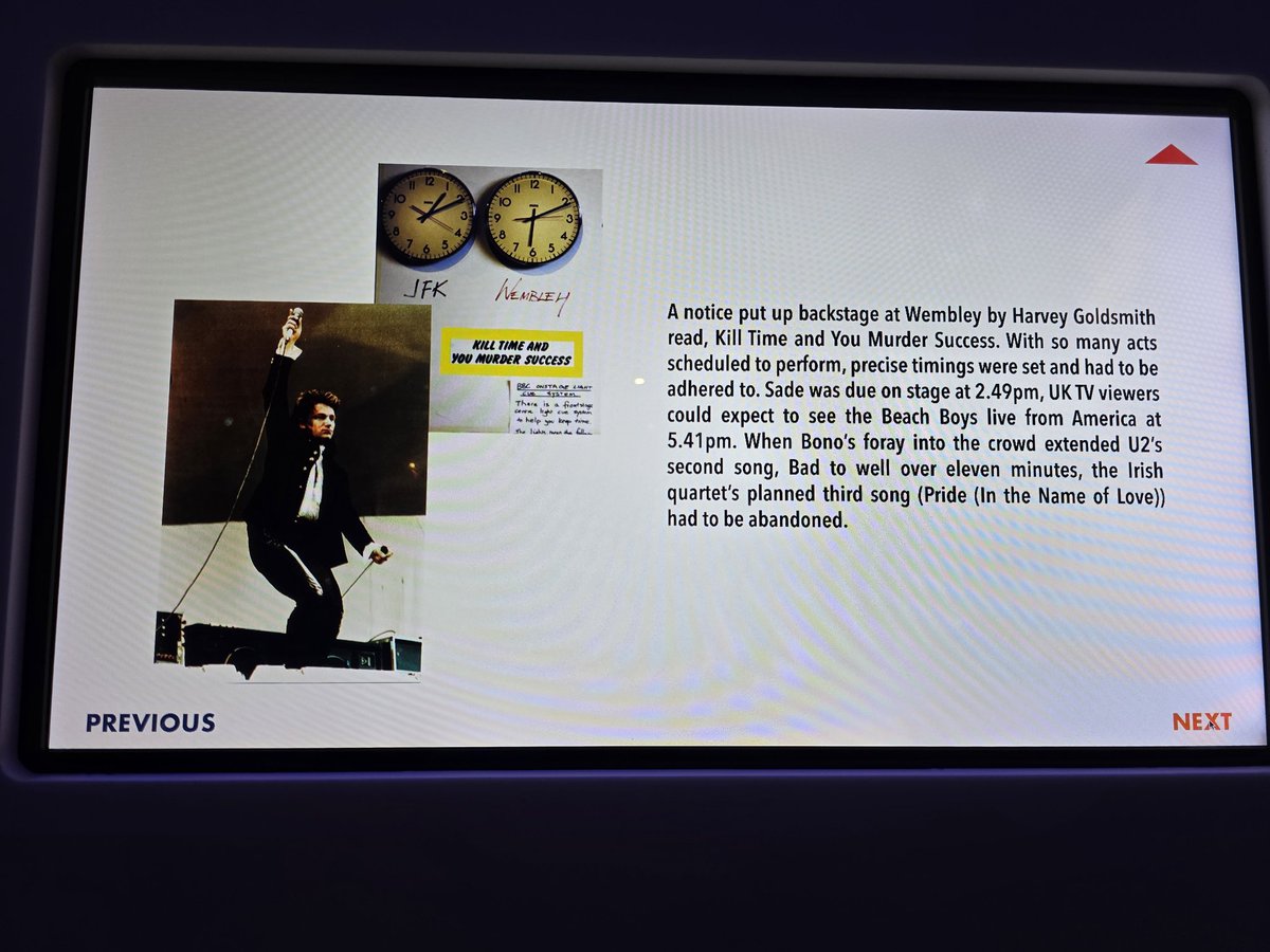 "It's twelve noon in London, seven a.m. in Philadelphia, and around the world it's time for: Live Aid." #LiveAid40 #Liverpool <a href="/BritishMusicExp/">British Music Exp</a> <a href="/U2/">U2</a> with a legendary performance #U2